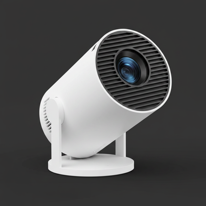 HY300 Pro – Mini Proyector WiFi6 4K 🎬 Android 11 | Rotación 180° | Cine en Casa