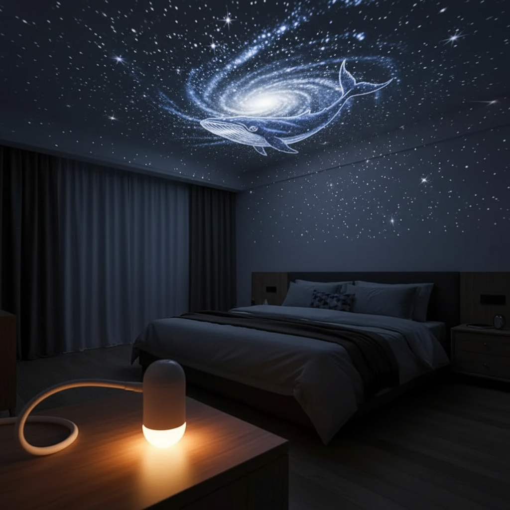 StarDream Pro – Mini Proyector de Estrellas 2 en 1 🌌 Lámpara Nocturna Galáctica